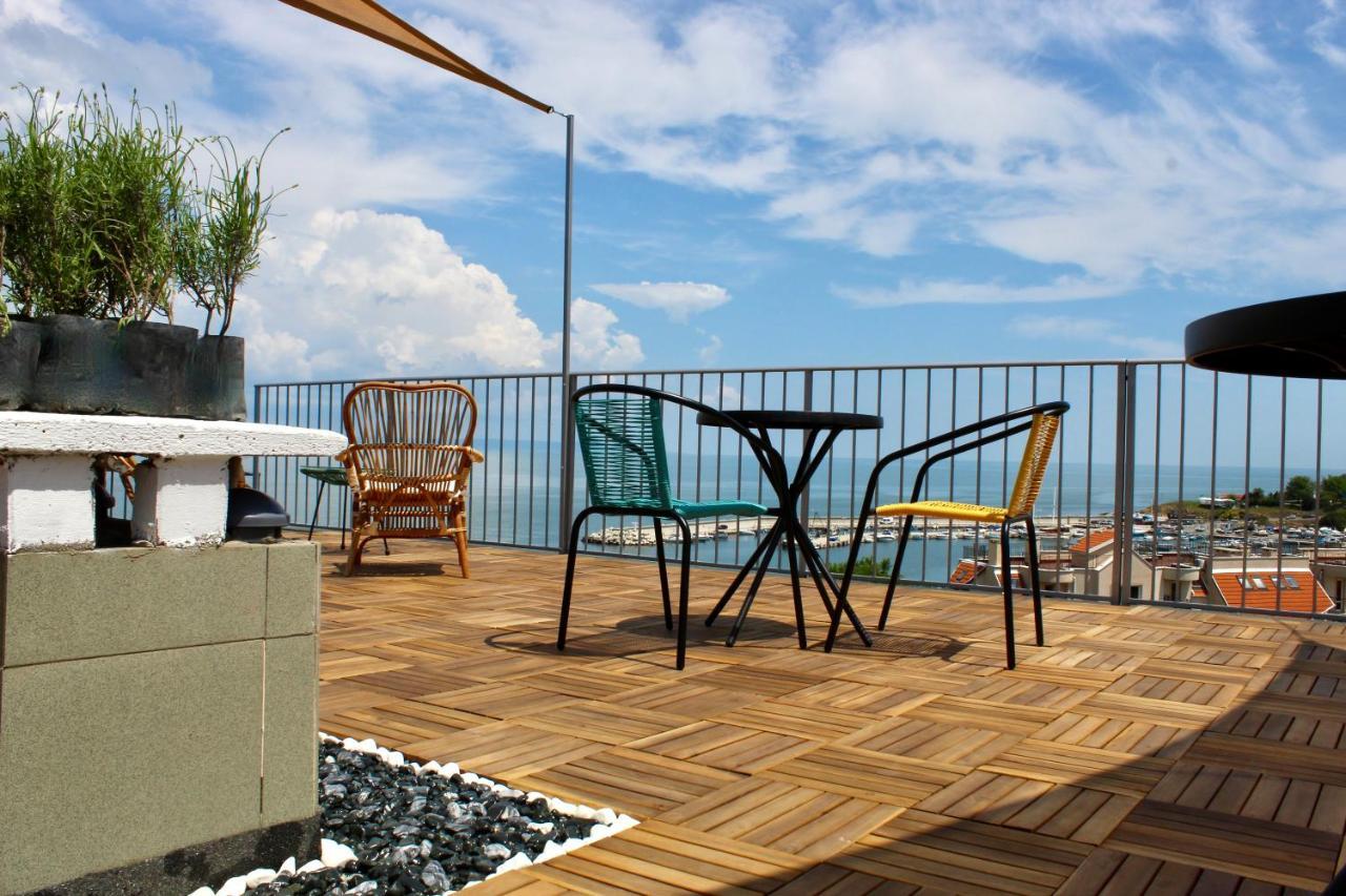 Sunset Art Beach Front Hotel Csernomorec Kültér fotó